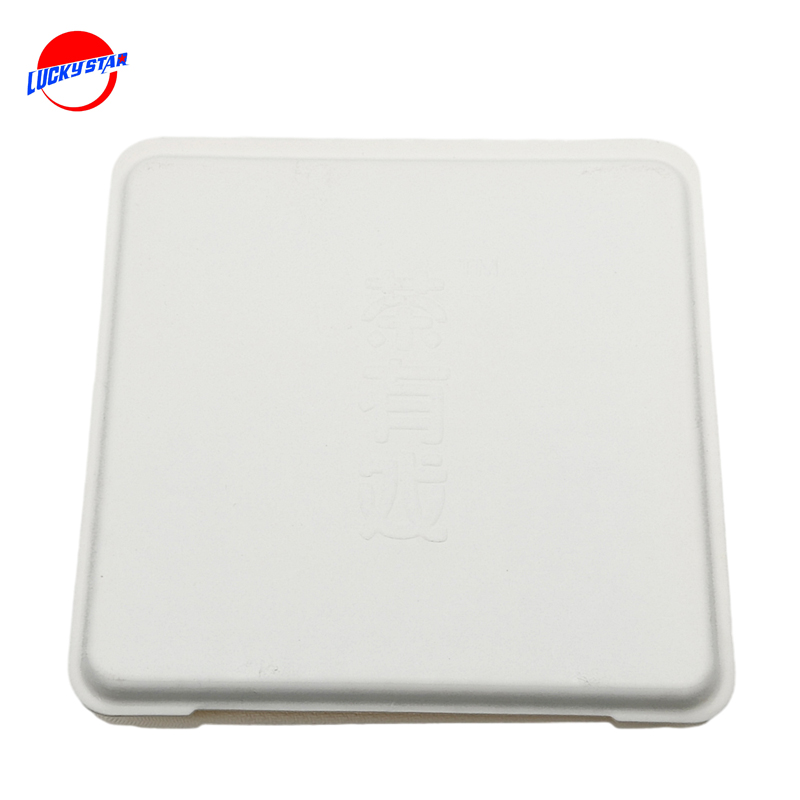 Tea cake bagasse box